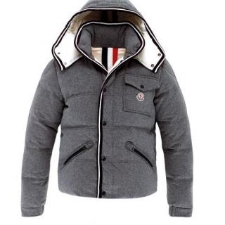 Doudoune Moncler Branson Homme Gris